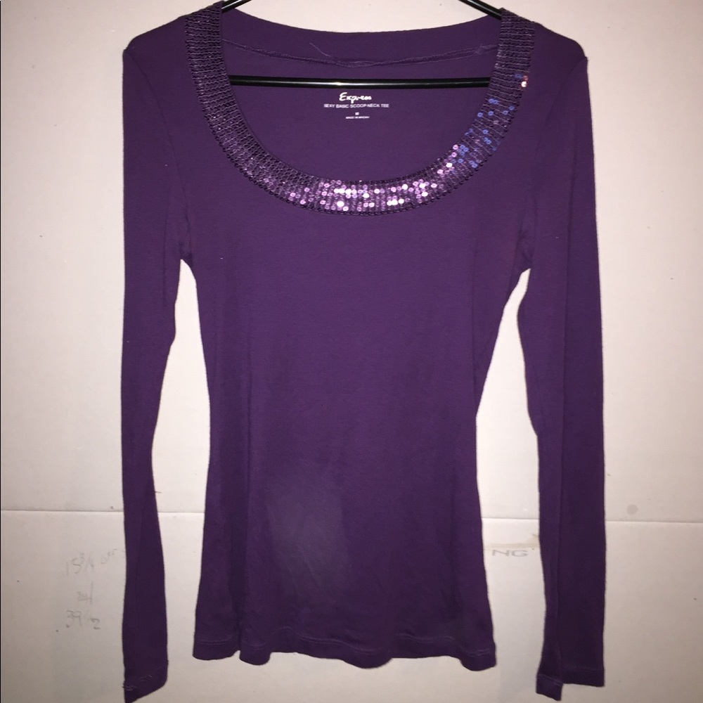 Express Scoop Neck Tee